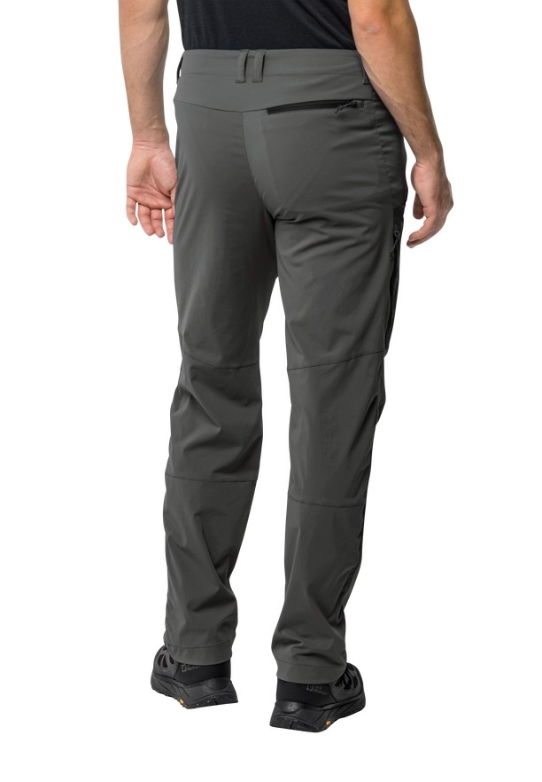 Grey Jack Wolfskin Glastal Men Hiking Pants | 53884064