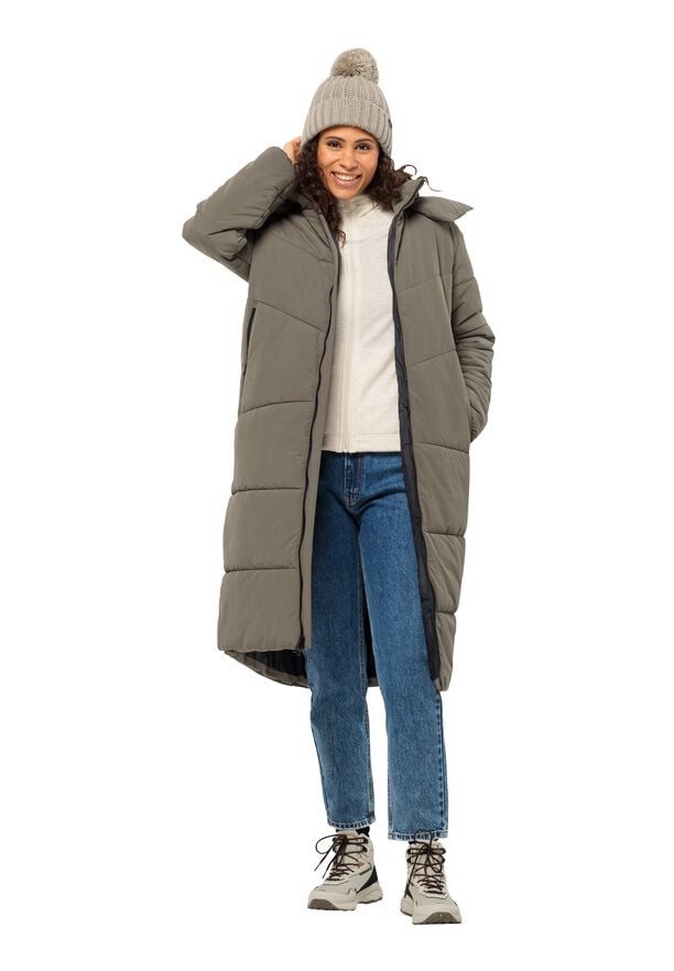 Grey Jack Wolfskin Highloft Knit W Men Beanie | 18127568