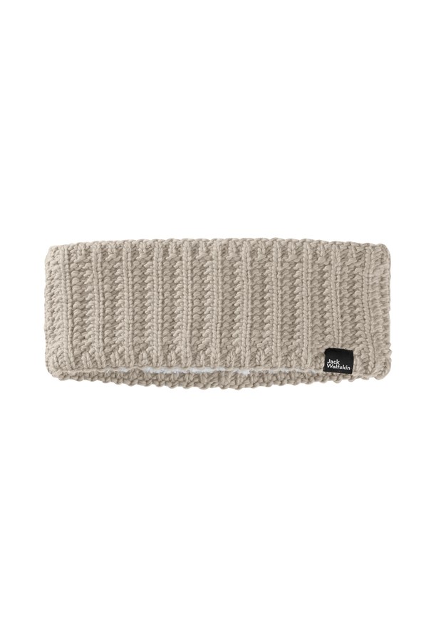 Grey Jack Wolfskin Highloft Knit Women Headband | 51828672