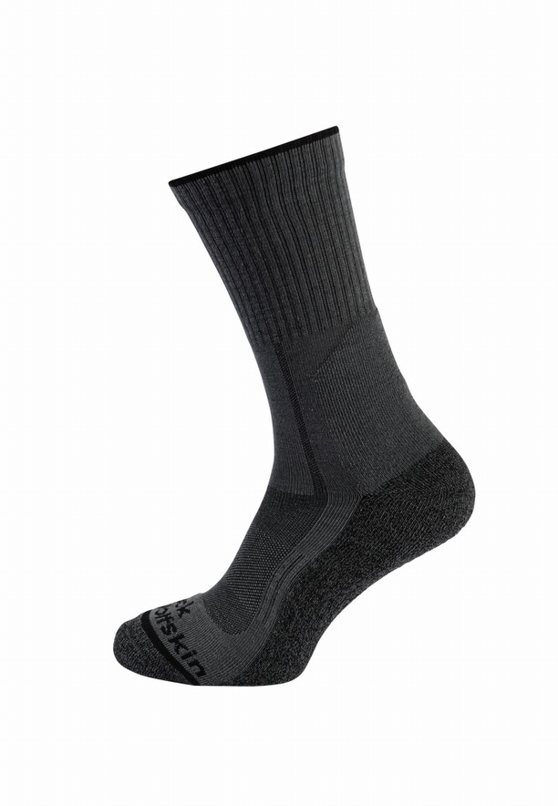 Grey Jack Wolfskin Hike Func Cl C Men Socks | 69622423