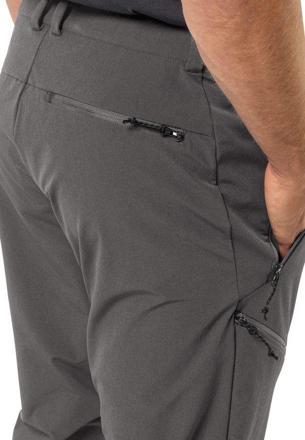 Grey Jack Wolfskin Holdsteig Men Hiking Pants | 86686678