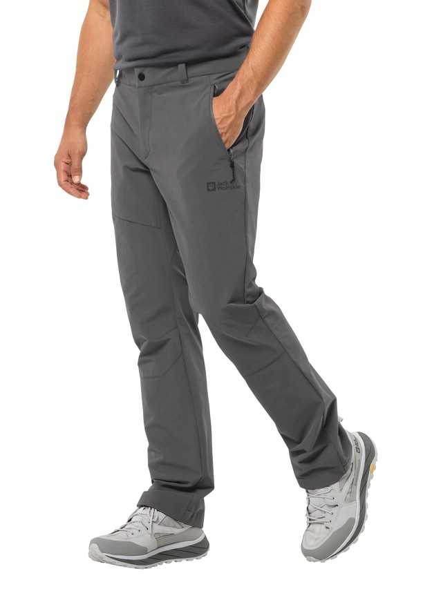 Grey Jack Wolfskin Holdsteig Men Hiking Pants | 86686678