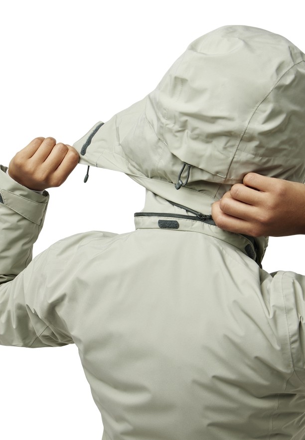 Grey Jack Wolfskin Hunberg 3in1 Women Jackets | 31494392