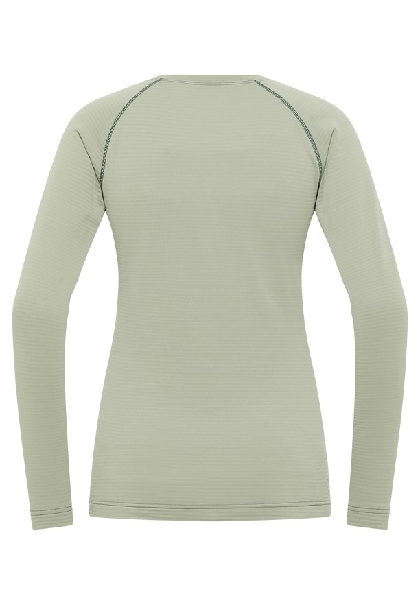 Grey Jack Wolfskin Infinite Warm Ls Women T Shirts | 20642893