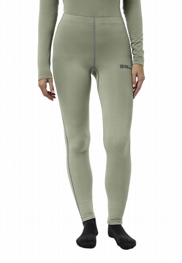 Grey Jack Wolfskin Infinite Warm Women Tight | 27402554