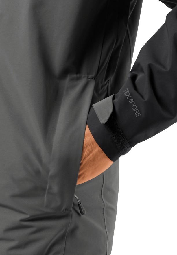Grey Jack Wolfskin Jasper 2l Men Rain Jackets | 82424980