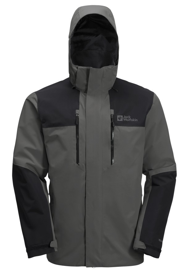 Grey Jack Wolfskin Jasper 2l Men Rain Jackets | 82424980