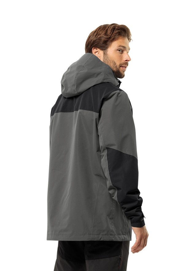 Grey Jack Wolfskin Jasper 2l Men Rain Jackets | 82424980
