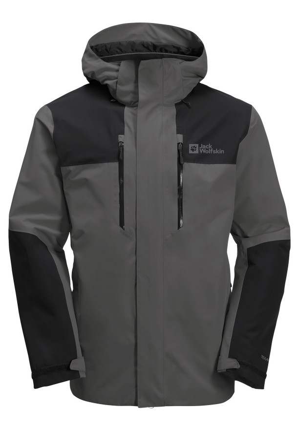 Grey Jack Wolfskin Jasper 2l Men Rain Jackets | 82424980