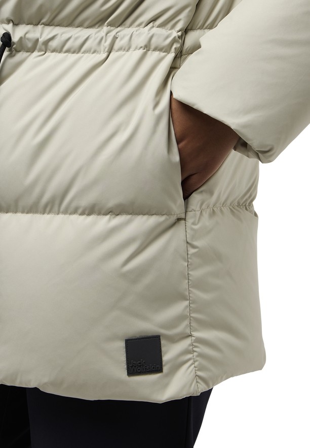 Grey Jack Wolfskin Kirschallee Women Winter Jackets | 48654827