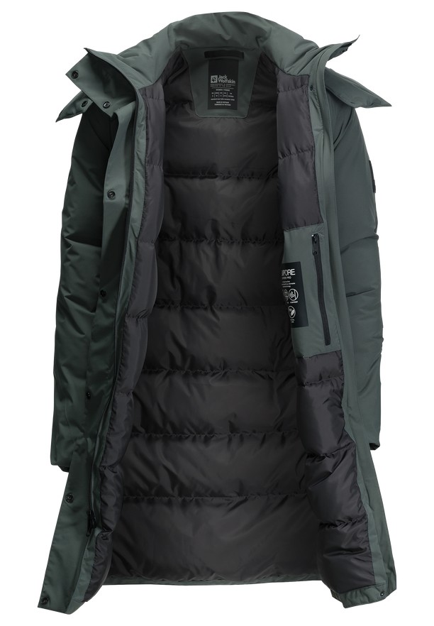 Grey Jack Wolfskin Luisenplatz Women Down Coats | 37067501