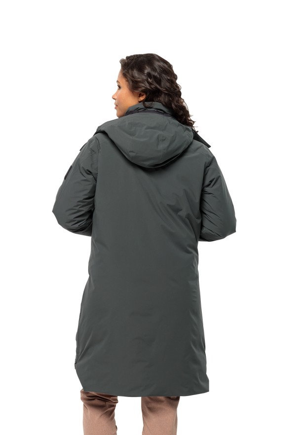 Grey Jack Wolfskin Luisenplatz Women Down Coats | 37067501