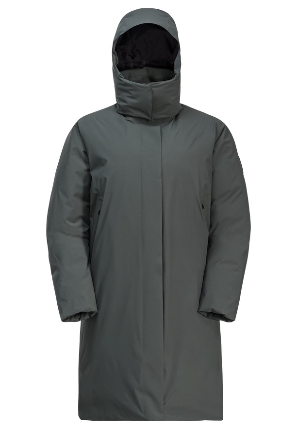 Grey Jack Wolfskin Luisenplatz Women Down Coats | 37067501