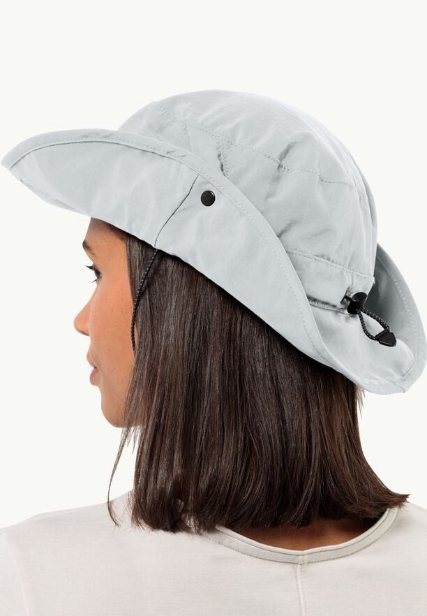 Grey Jack Wolfskin Mesh Men Bucket Hats | 63221219