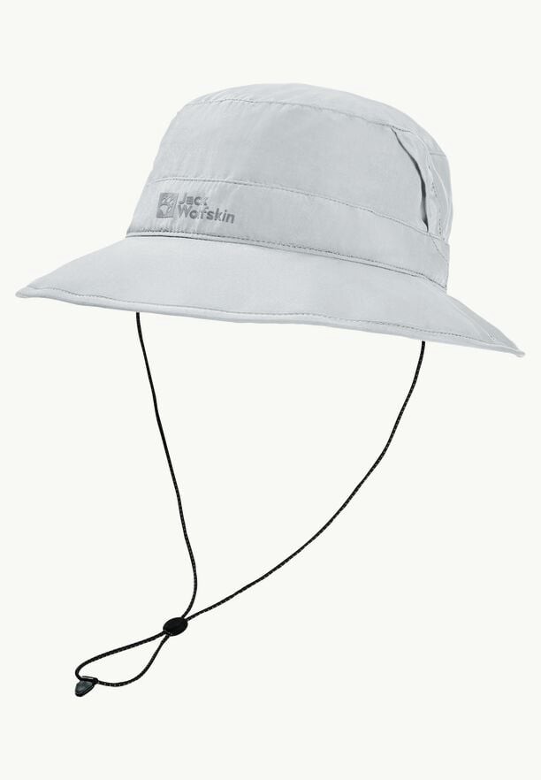 Grey Jack Wolfskin Mesh Men Bucket Hats | 63221219