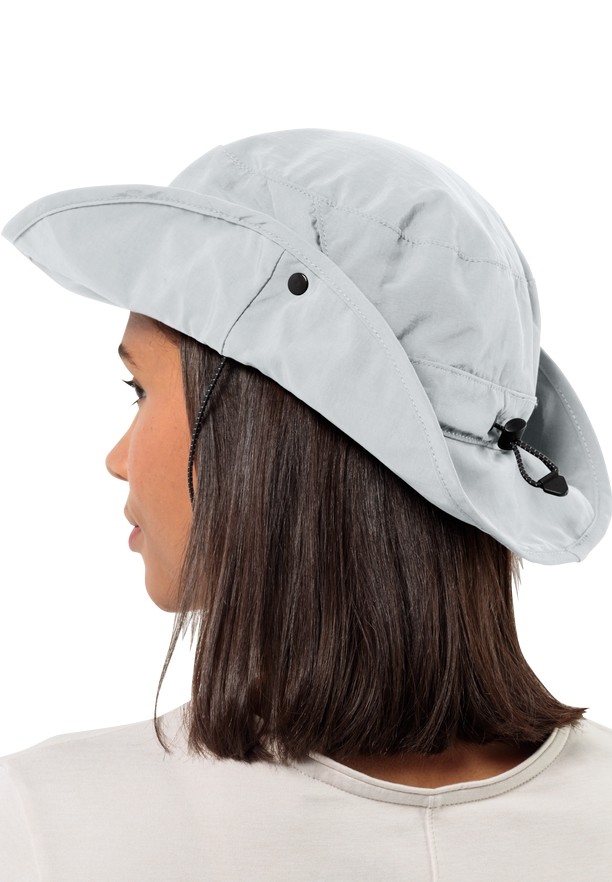Grey Jack Wolfskin Mesh Women Hats | 56675880