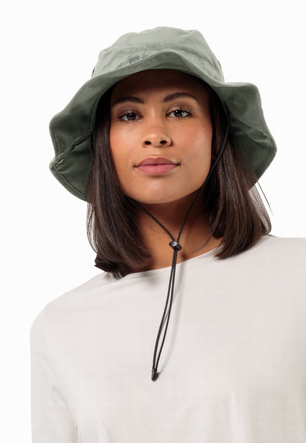 Grey Jack Wolfskin Mesh Women Hats | 93753597