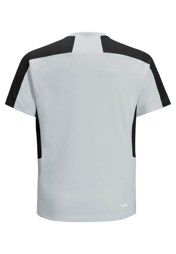 Grey Jack Wolfskin Narrows Men T Shirts | 46320018