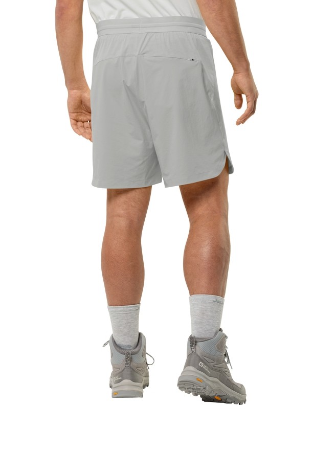 Grey Jack Wolfskin Prelight 2in1 Men Shorts | 49348270