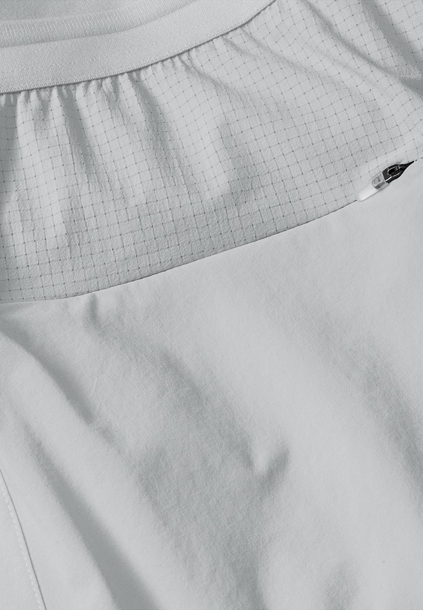Grey Jack Wolfskin Prelight 2in1 Men Shorts | 49348270