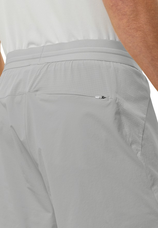Grey Jack Wolfskin Prelight 2in1 Men Shorts | 49348270