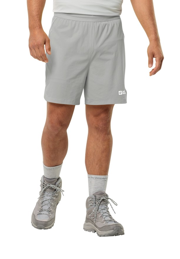 Grey Jack Wolfskin Prelight 2in1 Men Shorts | 49348270
