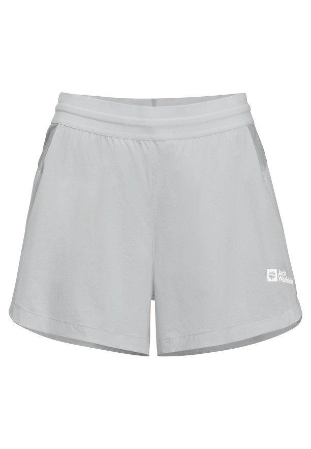 Grey Jack Wolfskin Prelight 2in1 Women Shorts | 78740240