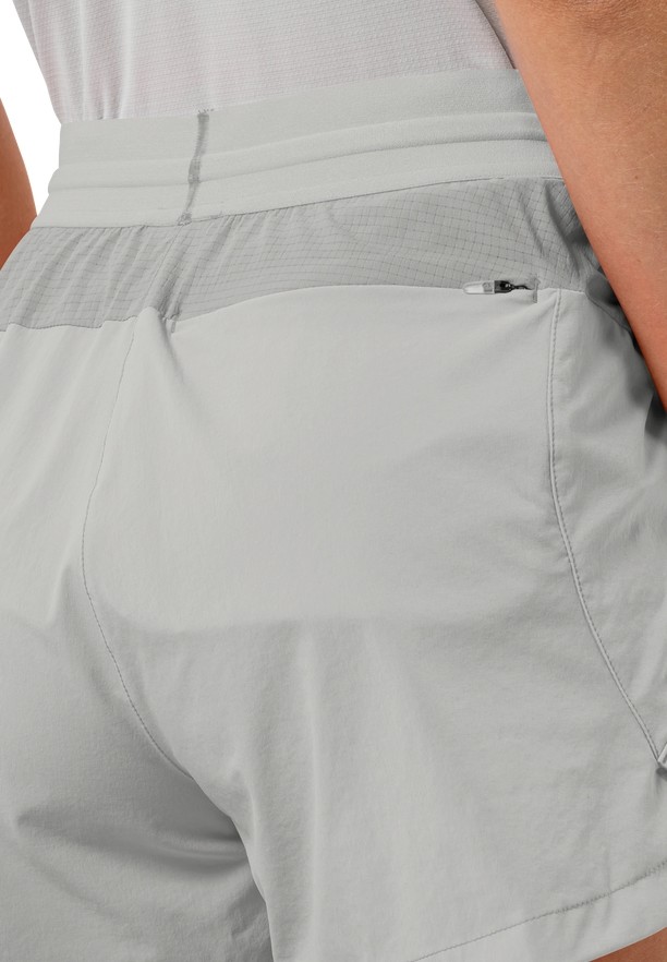 Grey Jack Wolfskin Prelight 2in1 Women Shorts | 78740240