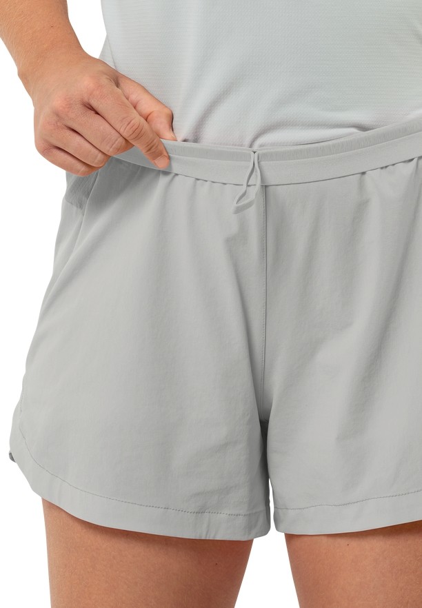 Grey Jack Wolfskin Prelight 2in1 Women Shorts | 78740240
