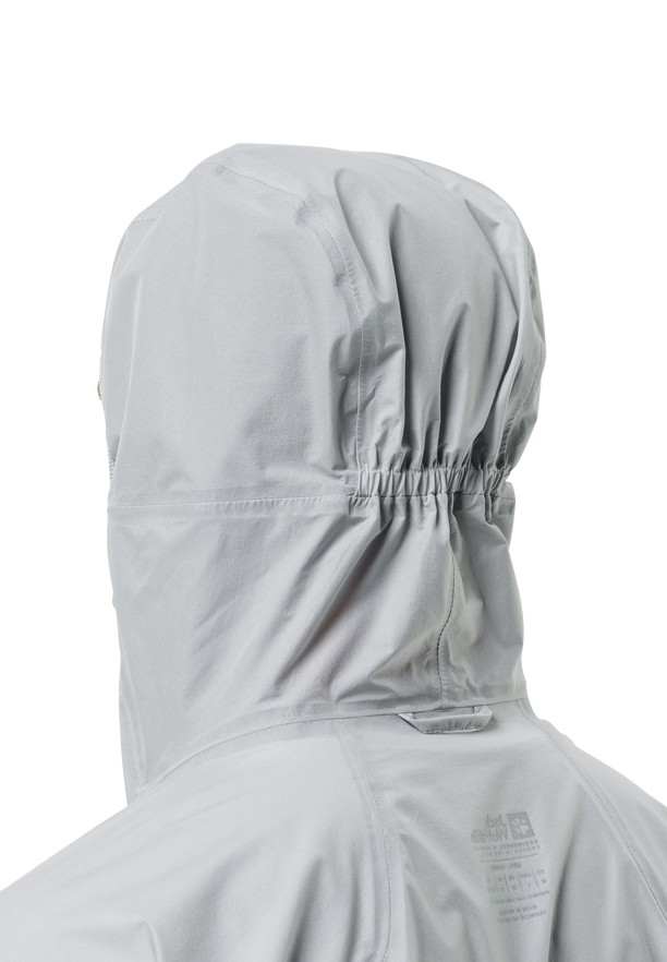 Grey Jack Wolfskin Prelight 3l Men Rain Jackets | 68644802