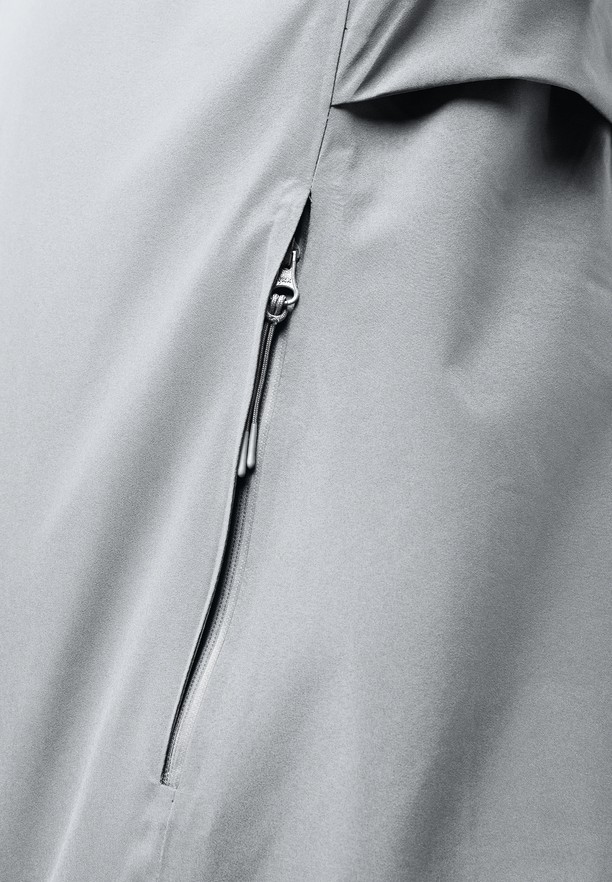 Grey Jack Wolfskin Prelight 3l Men Rain Jackets | 68644802