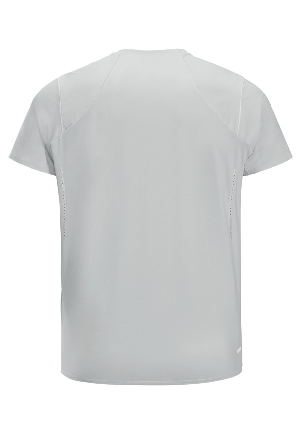 Grey Jack Wolfskin Prelight Chill Men T Shirts | 63832445