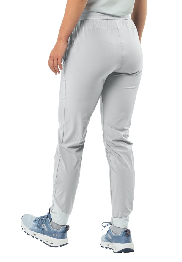 Grey Jack Wolfskin Prelight Chill Women Pants | 27687258