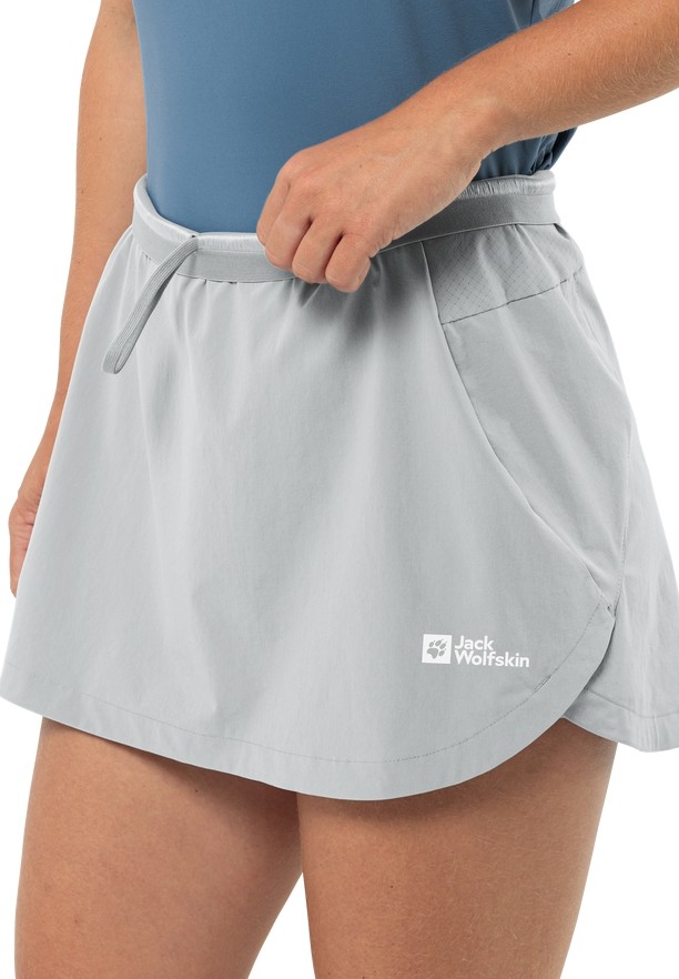 Grey Jack Wolfskin Prelight Chill Women Skorts | 38290222