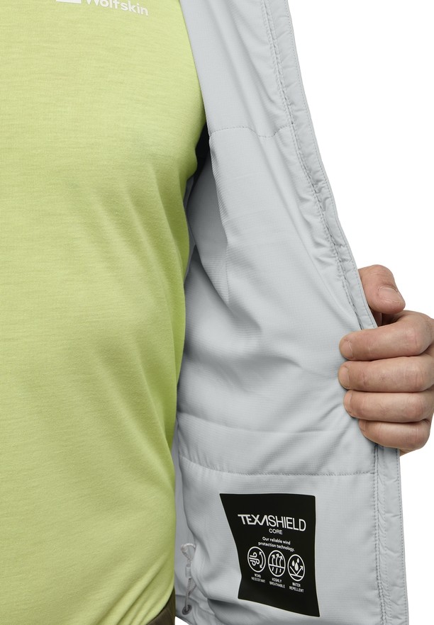 Grey Jack Wolfskin Prelight Ins Men Jackets | 35625001