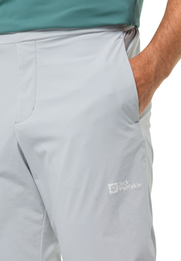 Grey Jack Wolfskin Prelight Men Hiking Pants | 96666720