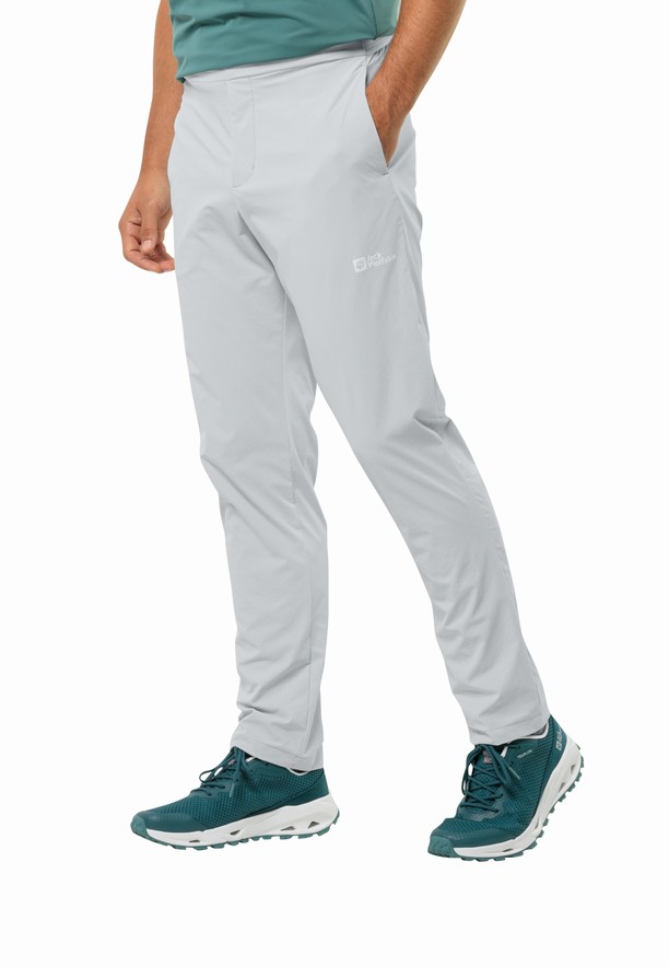 Grey Jack Wolfskin Prelight Men Hiking Pants | 96666720