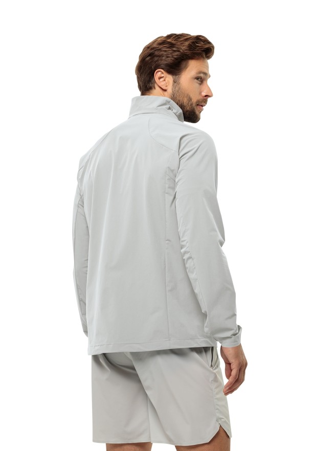 Grey Jack Wolfskin Prelight Men Jackets | 29079086
