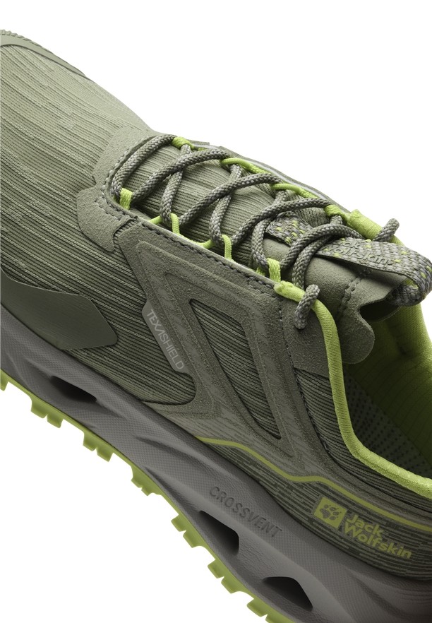 Grey Jack Wolfskin Prelight Texashield Low Women Hiking Shoes | 89973855
