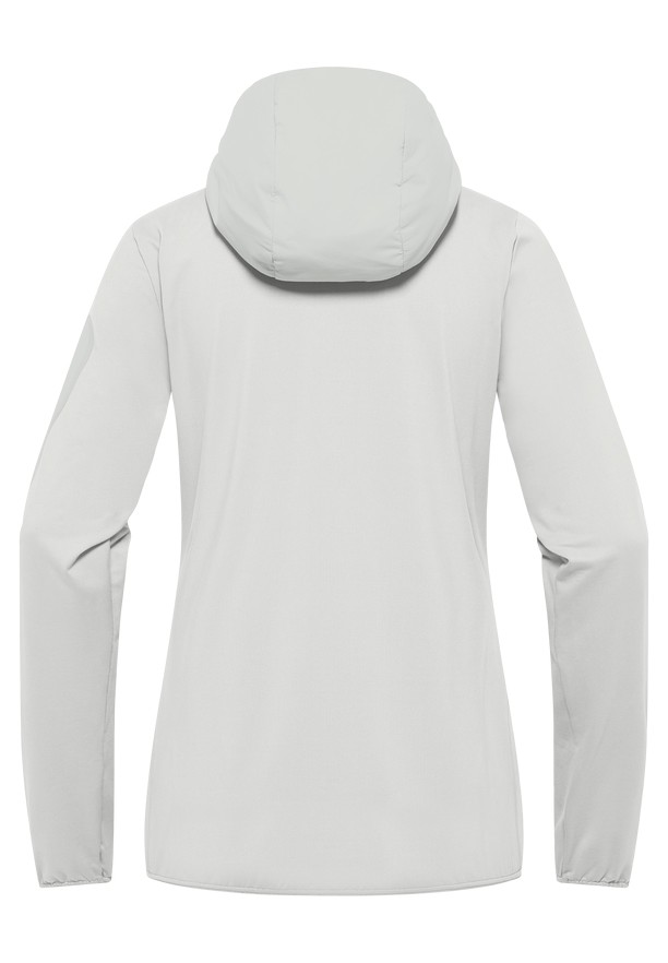 Grey Jack Wolfskin Prelight Trail Hoody Women T Shirts | 46898337
