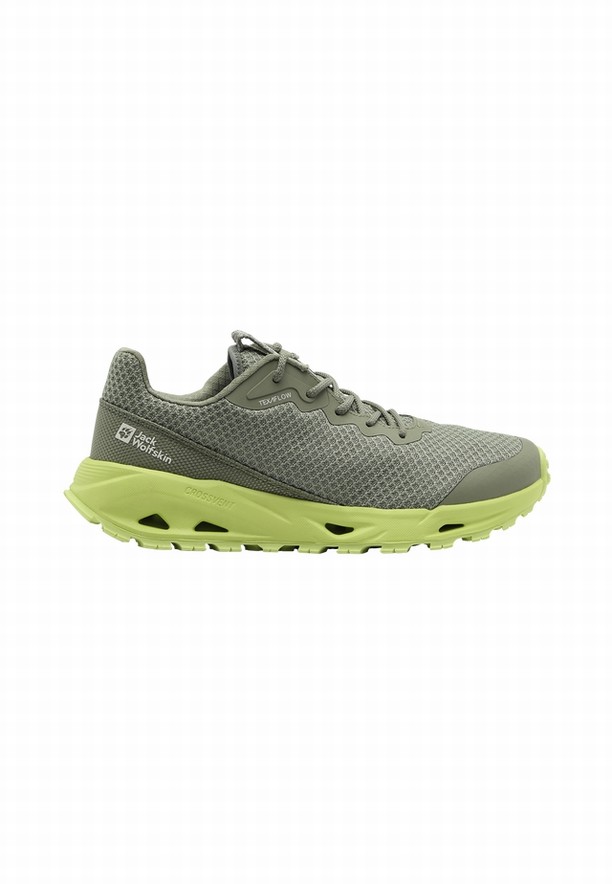 Grey Jack Wolfskin Prelight Vent Low Women Hiking Shoes | 45567686
