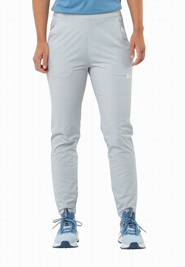 Grey Jack Wolfskin Prelight Women Pants | 87136020