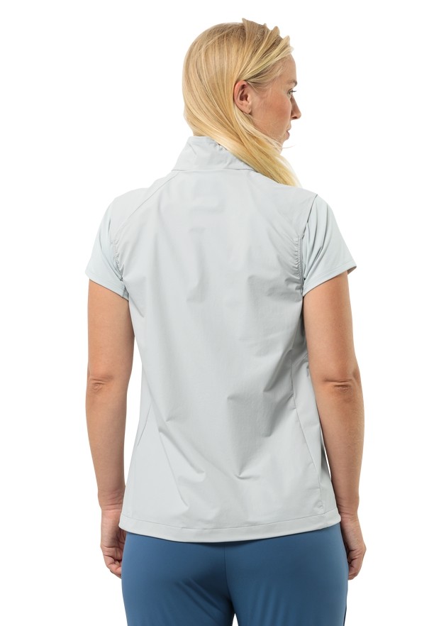 Grey Jack Wolfskin Prelight Women Vest | 33890660