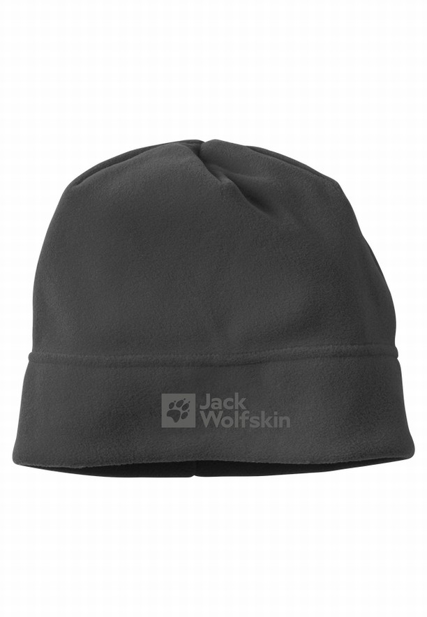 Grey Jack Wolfskin Real Stuff Men Beanie | 67406982