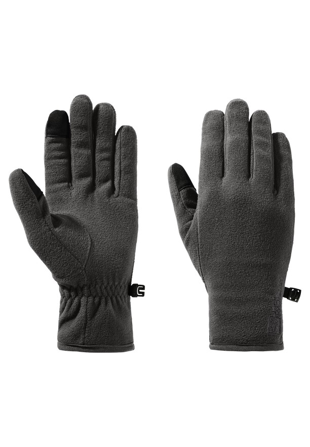 Grey Jack Wolfskin Real Stuff Men Gloves | 27907349