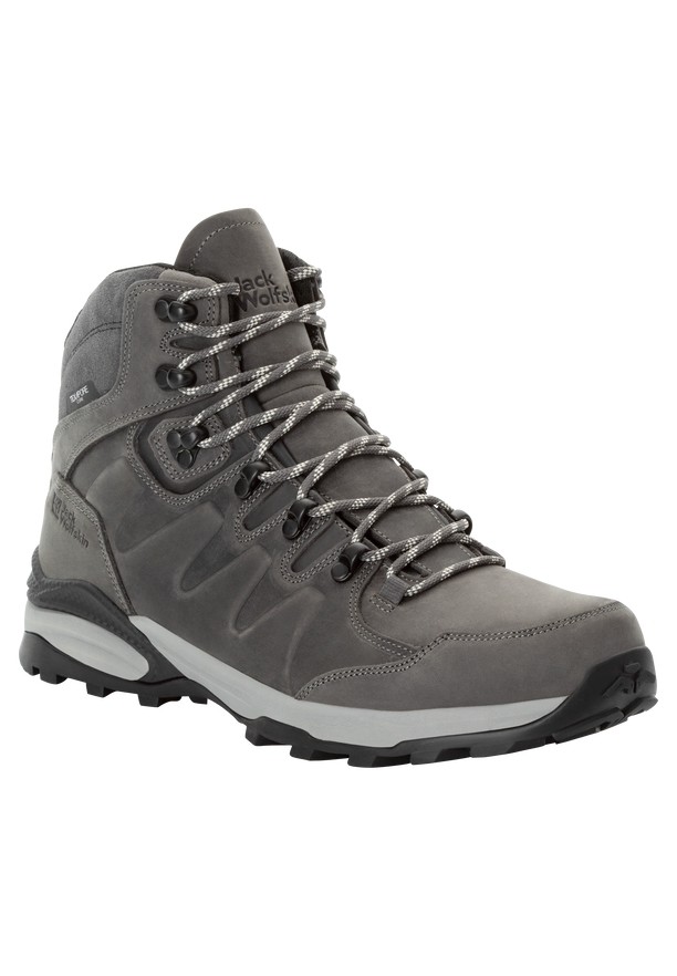 Grey Jack Wolfskin Refugio Prime Texapore Mid Men Hiking Shoes | 80149153