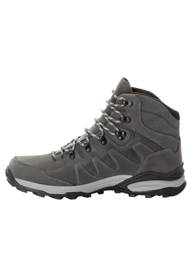 Grey Jack Wolfskin Refugio Prime Texapore Mid Men Hiking Shoes | 80149153