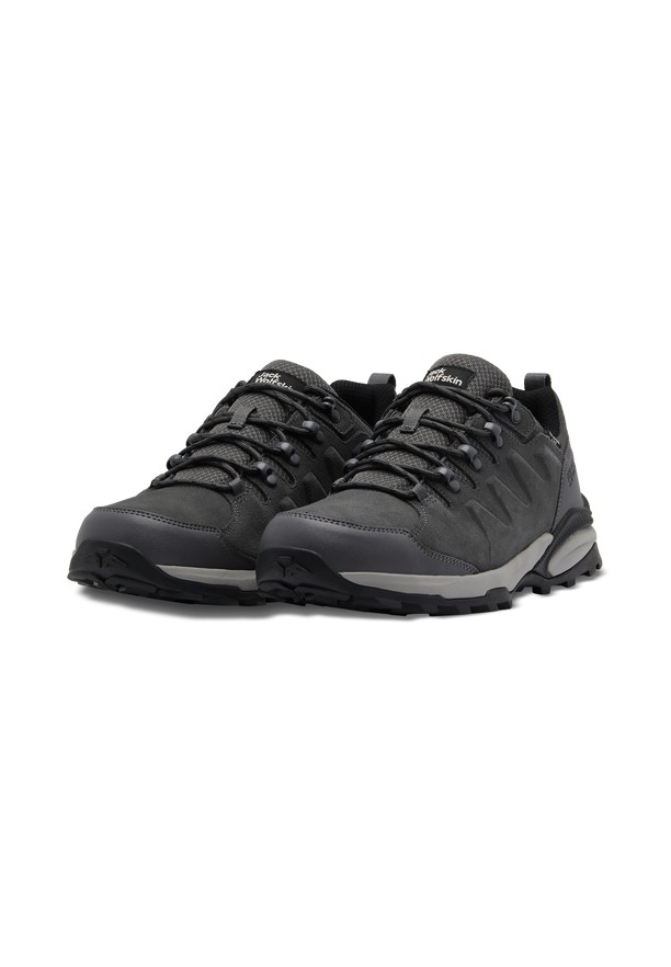 Grey Jack Wolfskin Refugio Texapore Low Men Hiking Shoes | 39482069