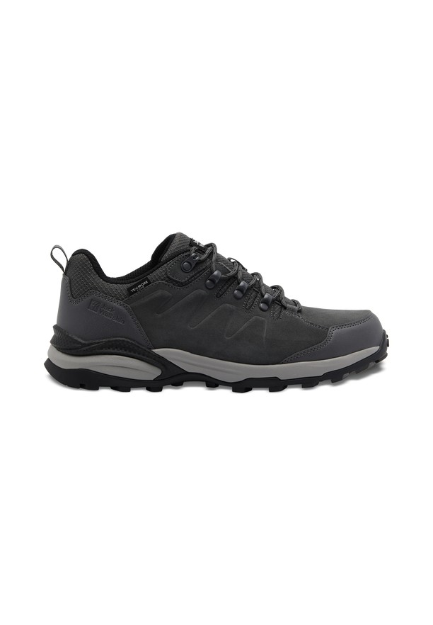 Grey Jack Wolfskin Refugio Texapore Low Men Hiking Shoes | 39482069