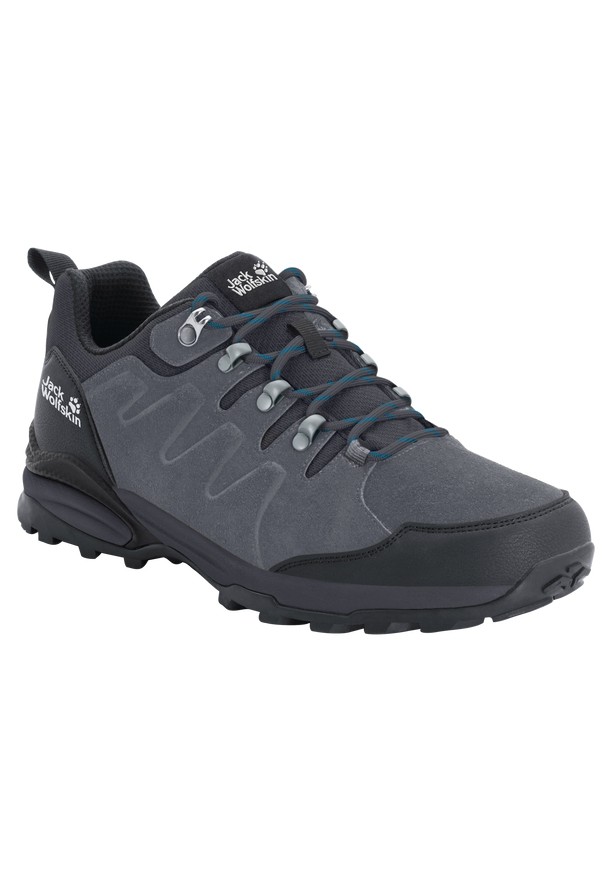 Grey Jack Wolfskin Refugio Texapore Low Men Hiking Shoes | 50611656